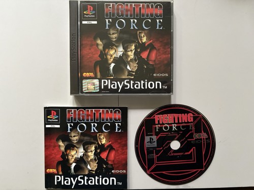 Fighting Force für Sony PlayStation 1 - 1997 komplett mit Handbuch und Box PS1