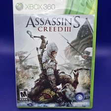 Assassin's Creed III Microsoft Xbox 360, 2012, Ubisoft 2 Disc Set