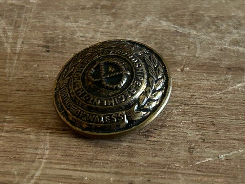 North Stafford Shire Regiment Uniform Button Prince Of Wales UK British Army 1" - Picture 14 of 24