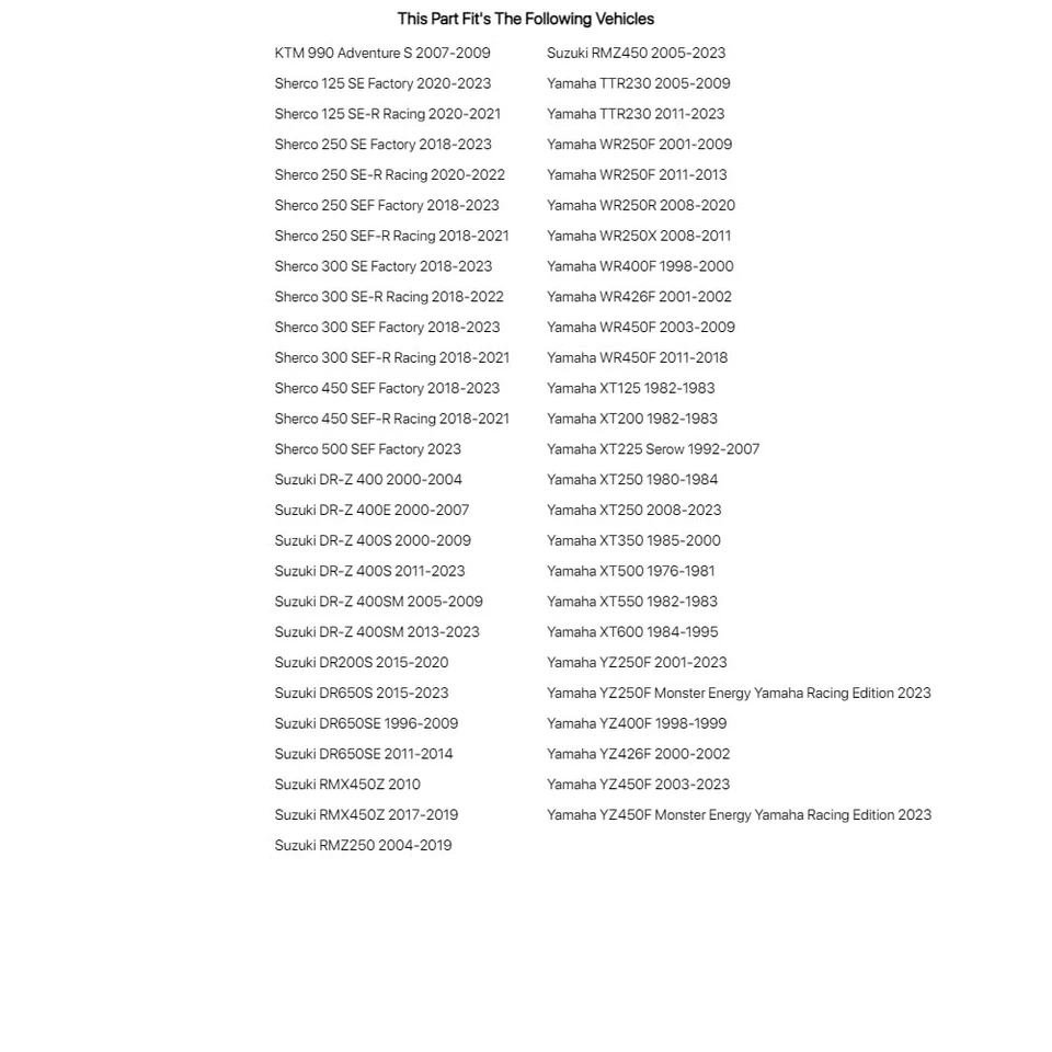 Guardabarros delantero Acerbis Super Motard blanco para HONDA XR650R 2000-2007 Foto 3 de 4