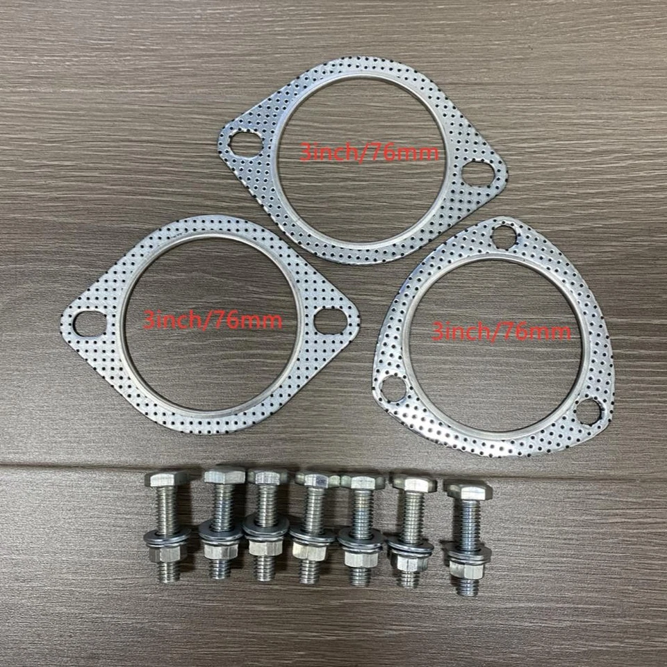 Exhaust Gasket Hardware Kit 3 inch Skunk 2 76mm For Honda Civic Acura Intergra - Imagem 3 de 3