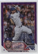 2023 Topps Series 2 Retail Purple Foil 568/799 Chris Taylor #562 16ev