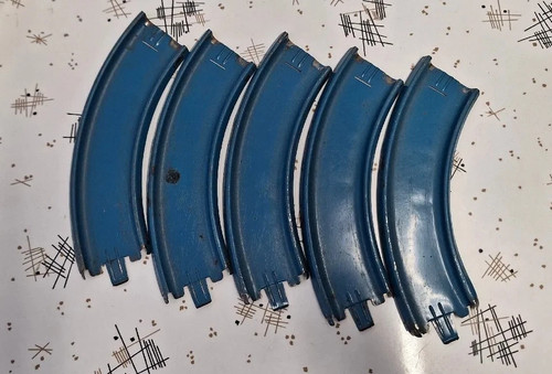 Juego de coches de cuerda Distler con pista de coches zona de Estados Unidos Alemania años 40 vintage - Imagen 19 de 20