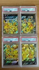 Pokemon 25th Celebrations Pikachu Union V Japanese PSA 10 Sequential Set