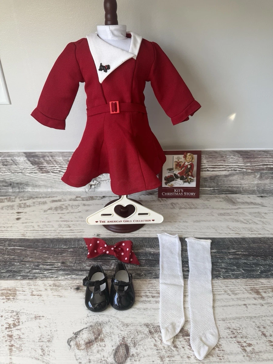 kit kittredge christmas dress American Girl Holiday Doll Clothings for sale American