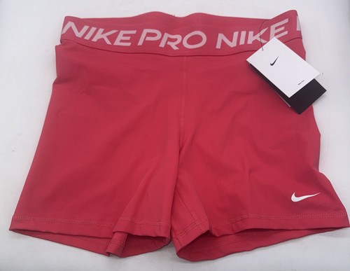 Nuevos Pantalones Cortos Nike Para Mujer PRO 3"" Yoga/Voleibol Talla Grande Nuevos con Etiquetas - Imagen 2 de 5