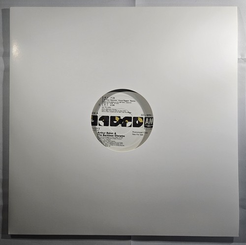Arthur Baker & The Backbeat Disciples - 2 X 1 [1989 Promo] [Used Vinyl Single] - Picture 1 of 4