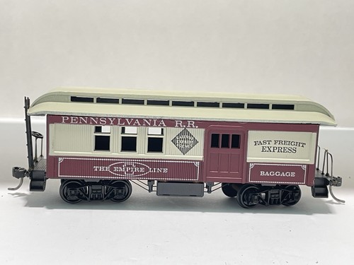 M1 Roundhouse Ho Scale Modelleisenbahn Pennsylvania RR The Empire Line Combine Bagga - Bild 6 von 13
