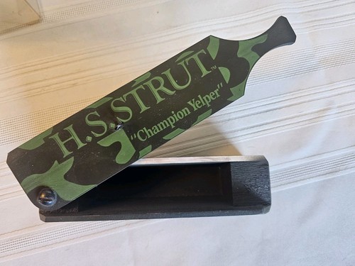 H.S. Strut Field Champion Wild Turkey Box Call W/ Original Packaging Model 00883 - Picture 3 of 6