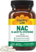 N-Acetyl Cysteine NAC 750 Mg   Premium Liver Support and Lung Health Supplemen