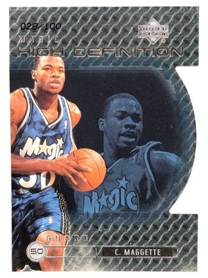 1999-00 Upper Deck - High Definition Corey Maggette #HD 11 Level 1 /100 (RC)