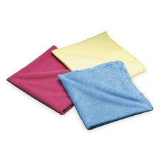 NORTON 07660704025 Cloth,Microfiber,Red,16 x 16 In,PK20 1RDL7