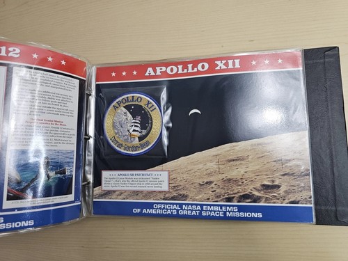 Reliure Willabee & Ward Emblèmes Officiels NASA Missions Spatiales avec 23 Patchs - Photo 8/22
