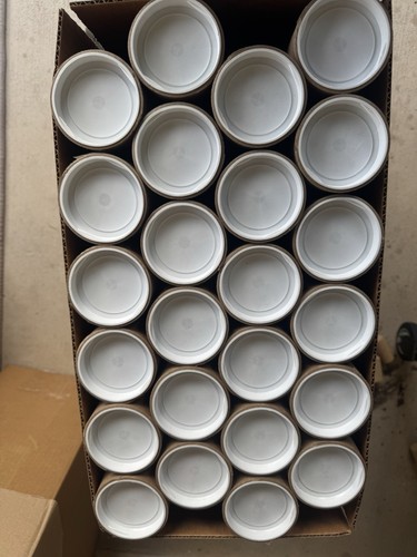 24 U-Line 3" x 24" Cardboard Mailing Packing Tubes Heavy Duty - Picture 2 of 5