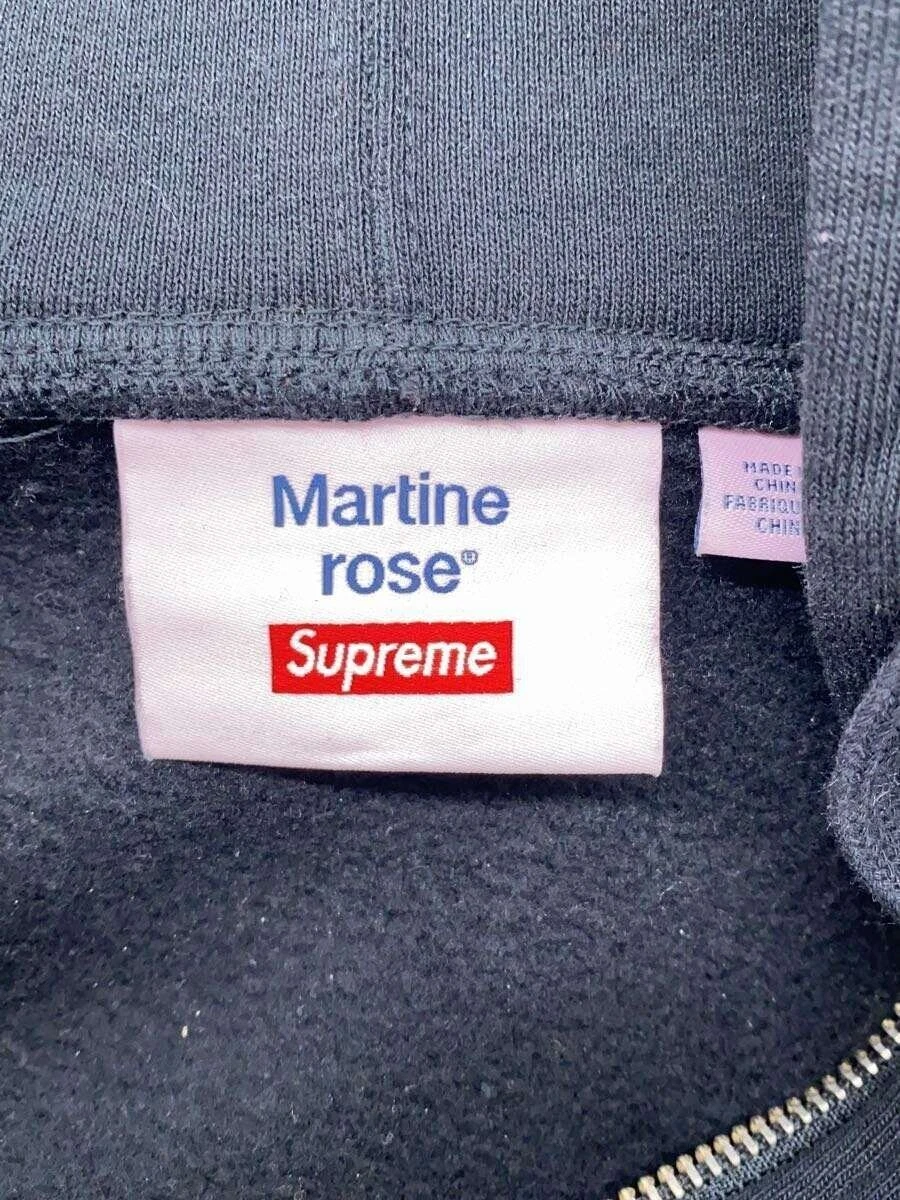 Felpa con cappuccio Supreme Martine rosa zip XL Cotone Asciugamano zip usata