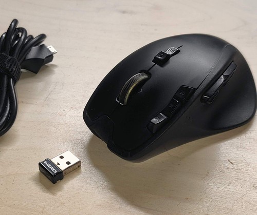 Logitech G700 Gaming Maus - Kabellos - Mit Kabel - Gebraucht