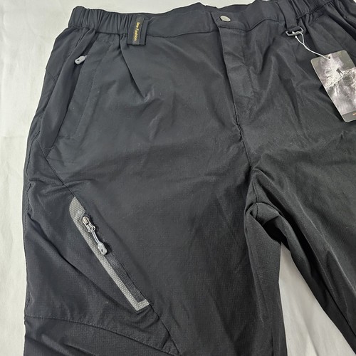 Schwarze Wanderhose Herren Gr. XL mehrere Reißverschlusstaschen Angeln TRR Outdoor Sport - Bild 6 von 18