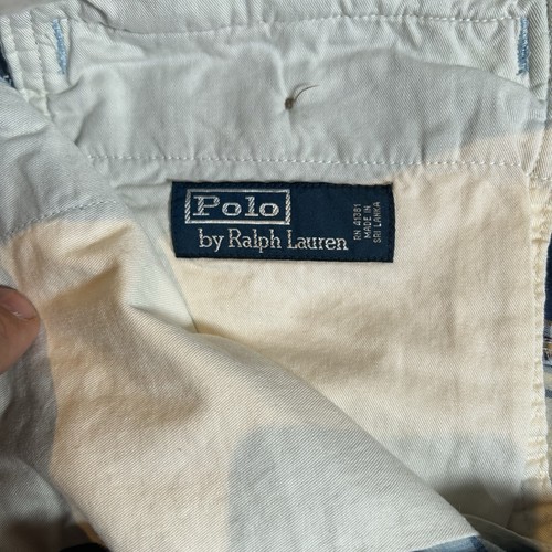Polo Ralph Lauren Herren Patchwork Madras Shorts W42 100% Baumwolle Preppy Sommer - Bild 18 von 21