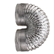  1 Pc 2m Thicken Aluminum Foil Duct Hose Intake Ventilation Fan Exhaust Vent