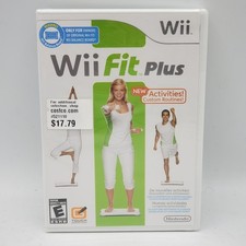 Wii Fit Plus for Nintendo Wii 2009 New Sealed Balance Board REQUIRED 