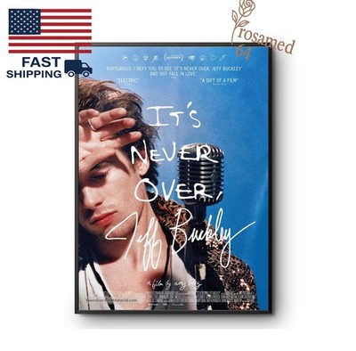 It's Never Over Jeff Buckley 2025 Music Poster Singer Art Wall Decor Poster