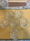 Anchor Hocking Vintage Star of David dessert/berry bowls Set of 6
