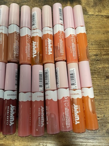 Whoelsale Lotto di 20 CoverGirl Clean Fresh YUMMY Gloss, SIGILLATE - Foto 3 di 5