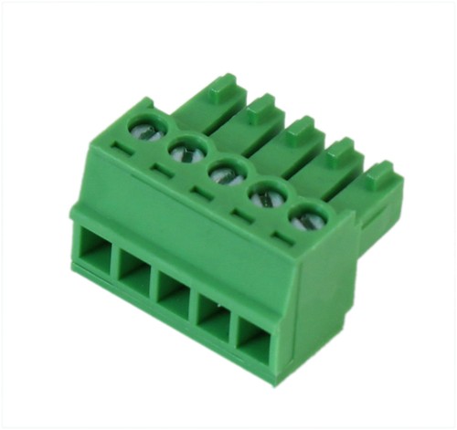 3.5mm Pitch 5 Position Euro / Phoenix(TM) PCB Terminal Block Connector - Picture 1 of 3