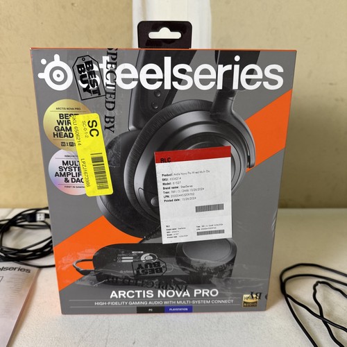 SteelSeries Gamedac SC-00007 Juego DAC con Arctis Nova Pro - sin cubierta de espuma para las orejas - Imagen 18 de 18