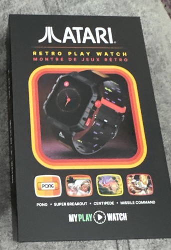 Atari 2600 MyPlay Uhr Nagelneu Sofort Versandbereit
