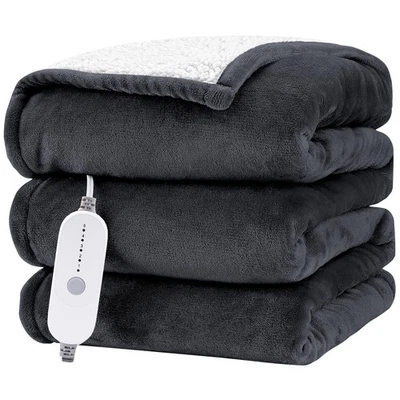 HYLEORY Cobijas Electrica Calientitas 60x50 Para El Frio Invierno Manta De Franela Polar