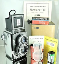 FLEXARET Automat  MEOPTA MODEL VI 6 AFTER SERVICE METAX  Warranty Card NICE