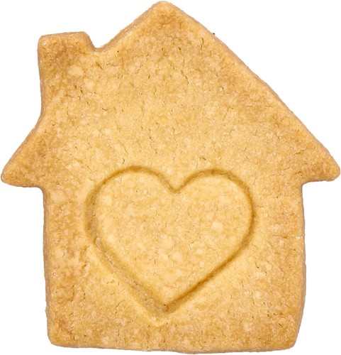 Haus Herz Ausstecher Prägung Zuhause Einzug Umzug Plätzchen Birkmann Backen - Picture 2 of 4
