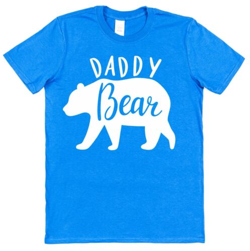 Papa Bär T-Shirt für Papa Vatertag Geschenkidee Neu Papa Geschenk Papa Bär Tee - Bild 3 von 4