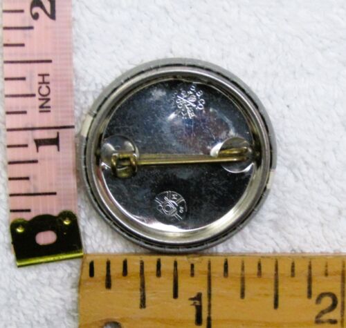 1977 Operating Engineers Local 103 JAN-FEB-MAR Pinback Button Pin - Picture 2 of 2
