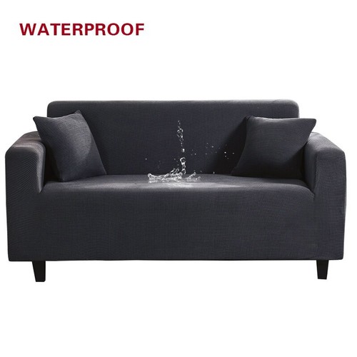 Sofa Cover Waterproof High Slipcover All-inclusive ElasticCouch Cover Sofa Cover - Bild 29 von 37