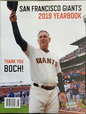 2019-2020 SAN FRANCISCO GIANTS YEARBOOK "THANK YOU BOCH" MLB BASEBALL PROGRAM