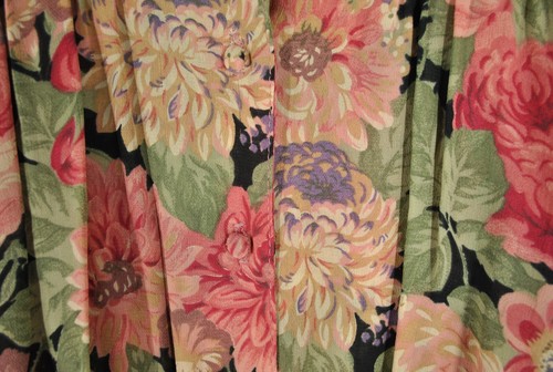 Vintage Mindy Malone Dress Size 10 Floral Modest Church Midi Grandmacore 90s - Picture 7 of 20