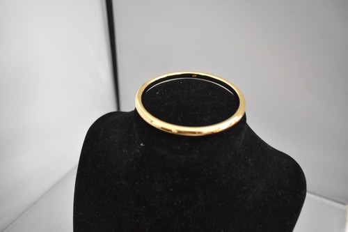 14K Gelbgold "Schraube" Armreif Armband - Neu - Italien - 7 1/2" - Bild 5 von 5