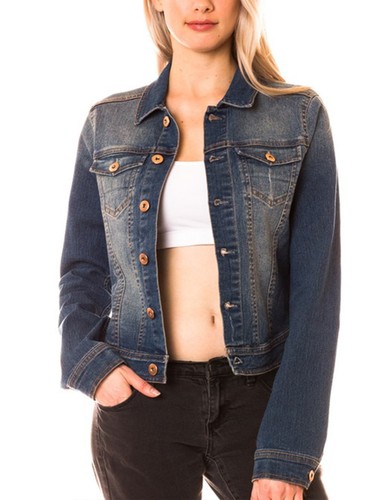 Casual Vintage Cotton Denim Jean Jacket 