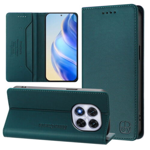 For Xiaomi Redmi Note 14 Pro Plus Magnetic PU Leather CARD Slots Case Flip Cover - Picture 23 of 36