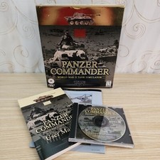 Panzer Commander World War II Tank Simulator Game 1998 PC Big Box