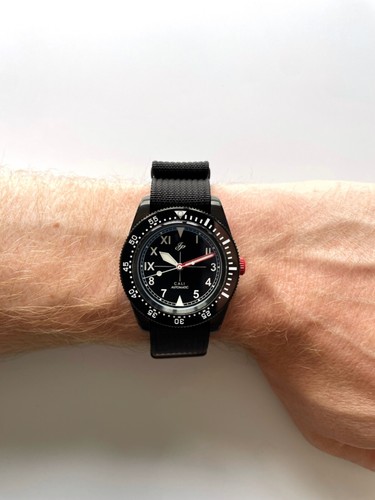 JP Cali-050 PVD Mission Timer Automatic Watch (Seiko SII NH35) - Picture 3 of 10