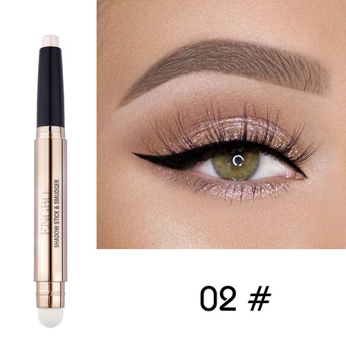Double-head Cream Eye Shadow Pen Eyeshadow Pencil Shimmer Eyeshadow Stick CA - Picture 12 of 25