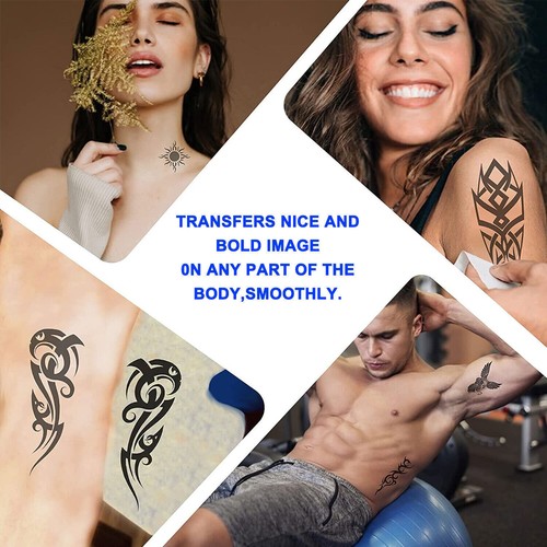 Hojas de papel de transferencia de plantilla térmica de carbono para tatuaje A4 hojas de hectógrafo de rastreo - Imagen 7 de 16