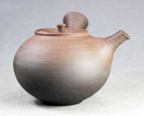Tokoname Hand-made Yohen Teapot by Shosai, #shosai011 : D100*H81mm, 320ml - Picture 4 of 9