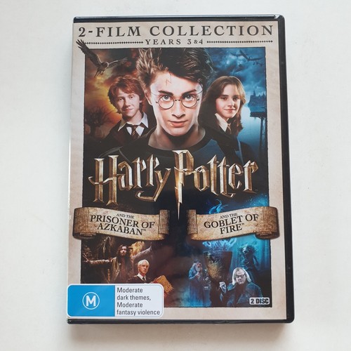 Harry Potter And Prisoner of Azkaban / Goblet of Fire (DVD, 2-Disc) PAL Region 4 - Picture 2 of 5