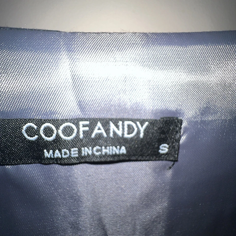 Formal Wear Vest Coofandy Gray,80% Polyester 20% Rayon - Image 2 of 4