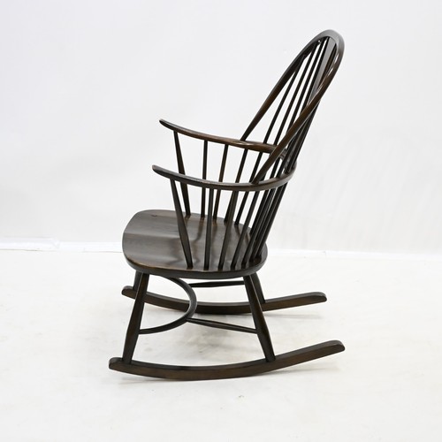 Ercol Chairmakers Chair Rocking Chair Dark Finish Model 912 FREE UK Delivery - Picture 4 of 20