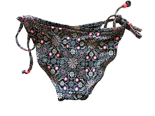 Bikini Boux Avenue UK 32DD/8 Negro Mezcla Con Aros Boost Acolchado Floral Sin Tirantes - Imagen 5 de 6